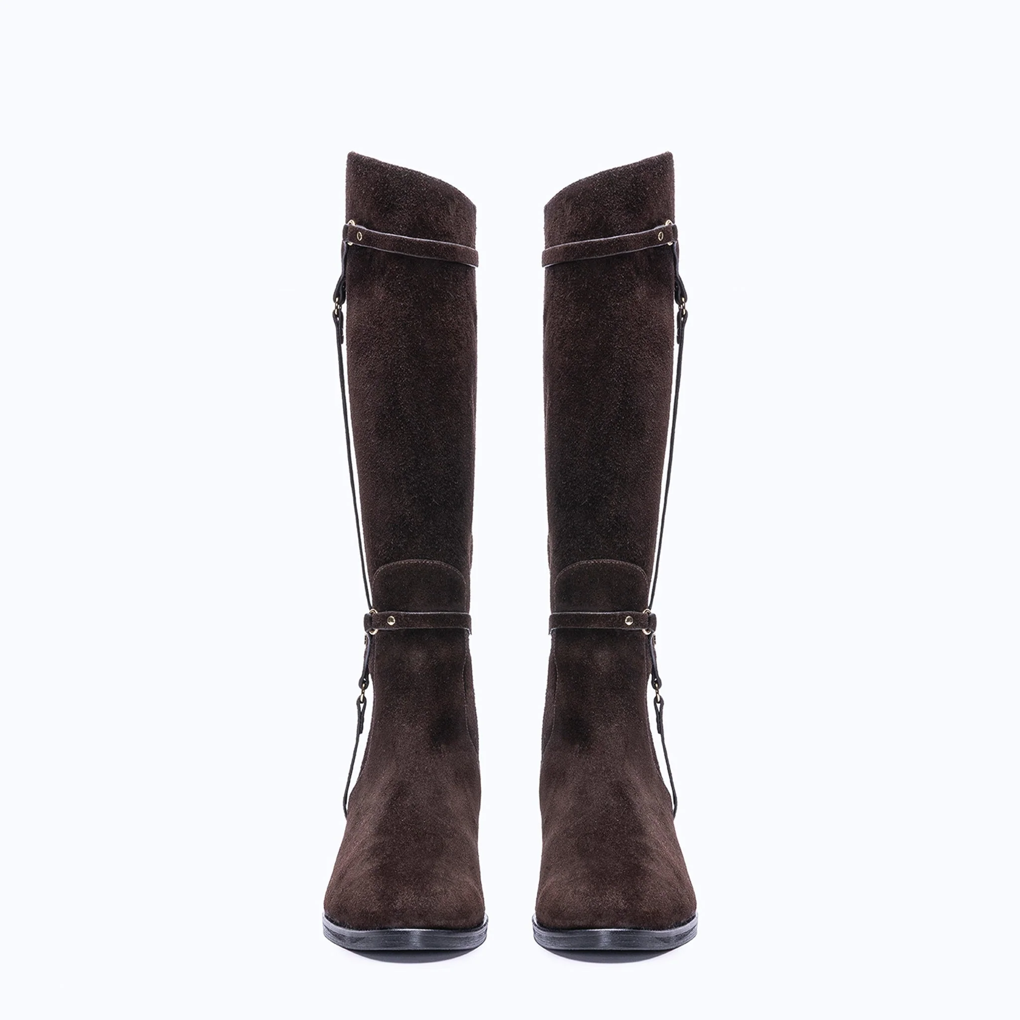 AUBREY - DARK SUEDE BROWN - Image 4
