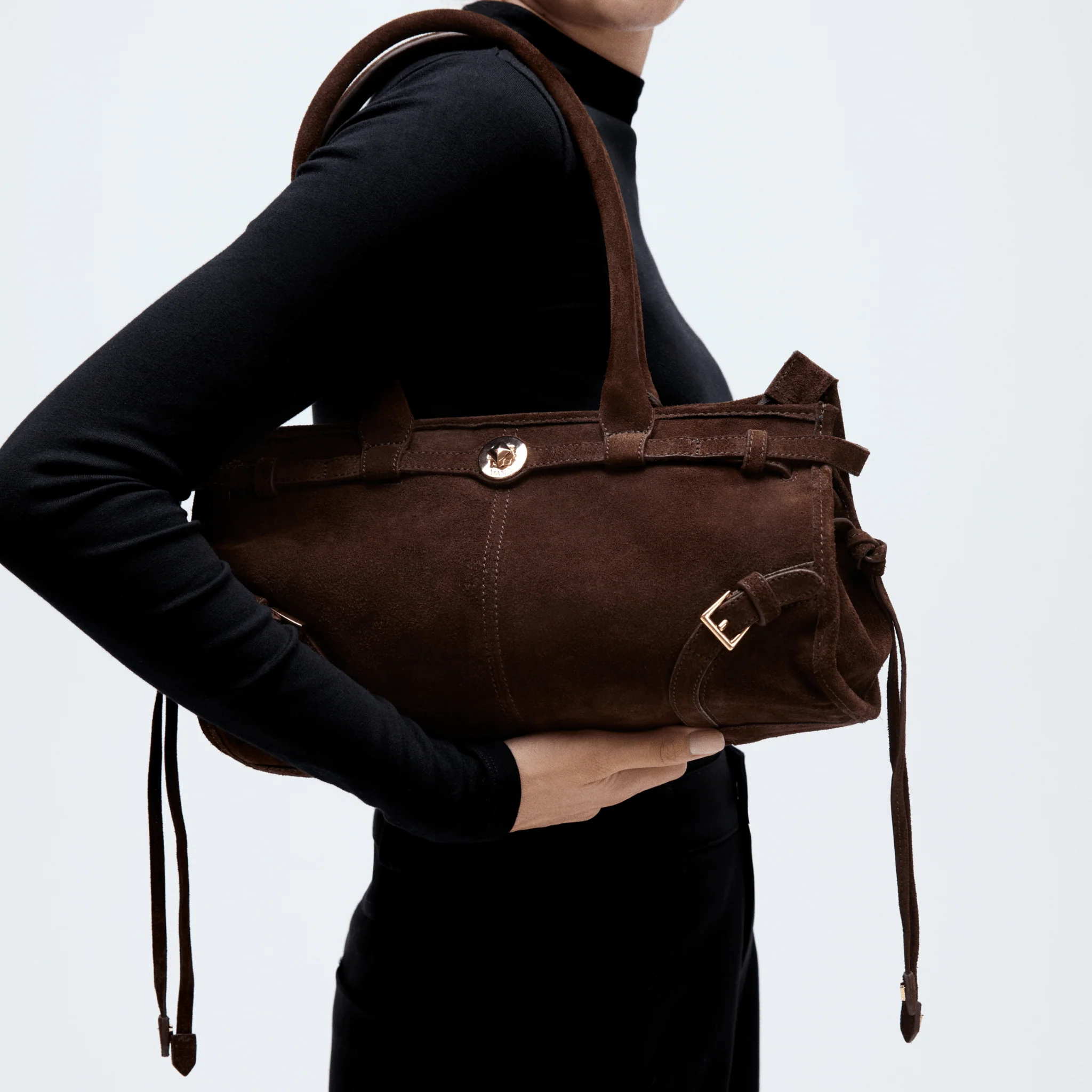 BABY JANE - DARK SUEDE BROWN - Image 8