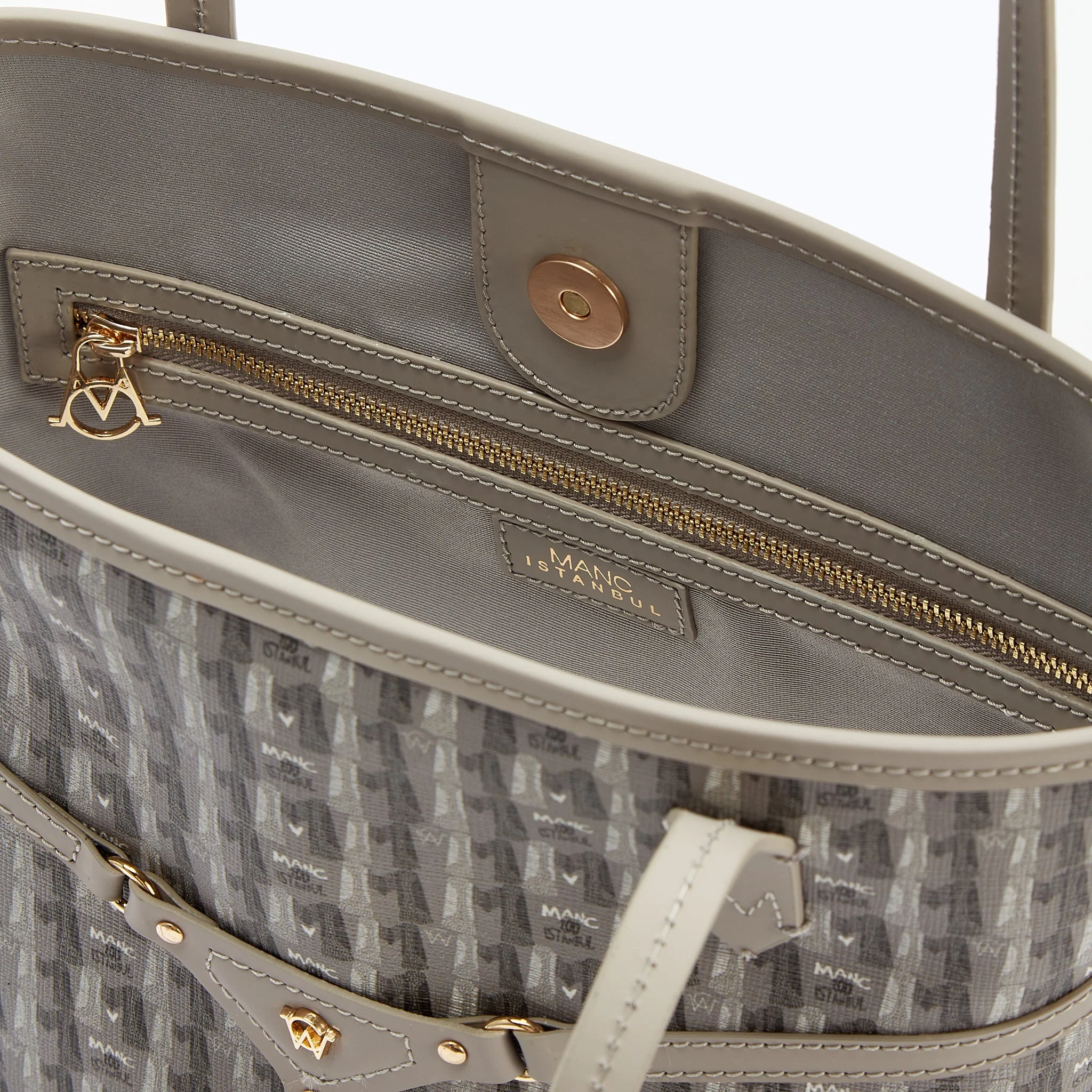 BELLA MINI TOTE - GRAY - Image 4