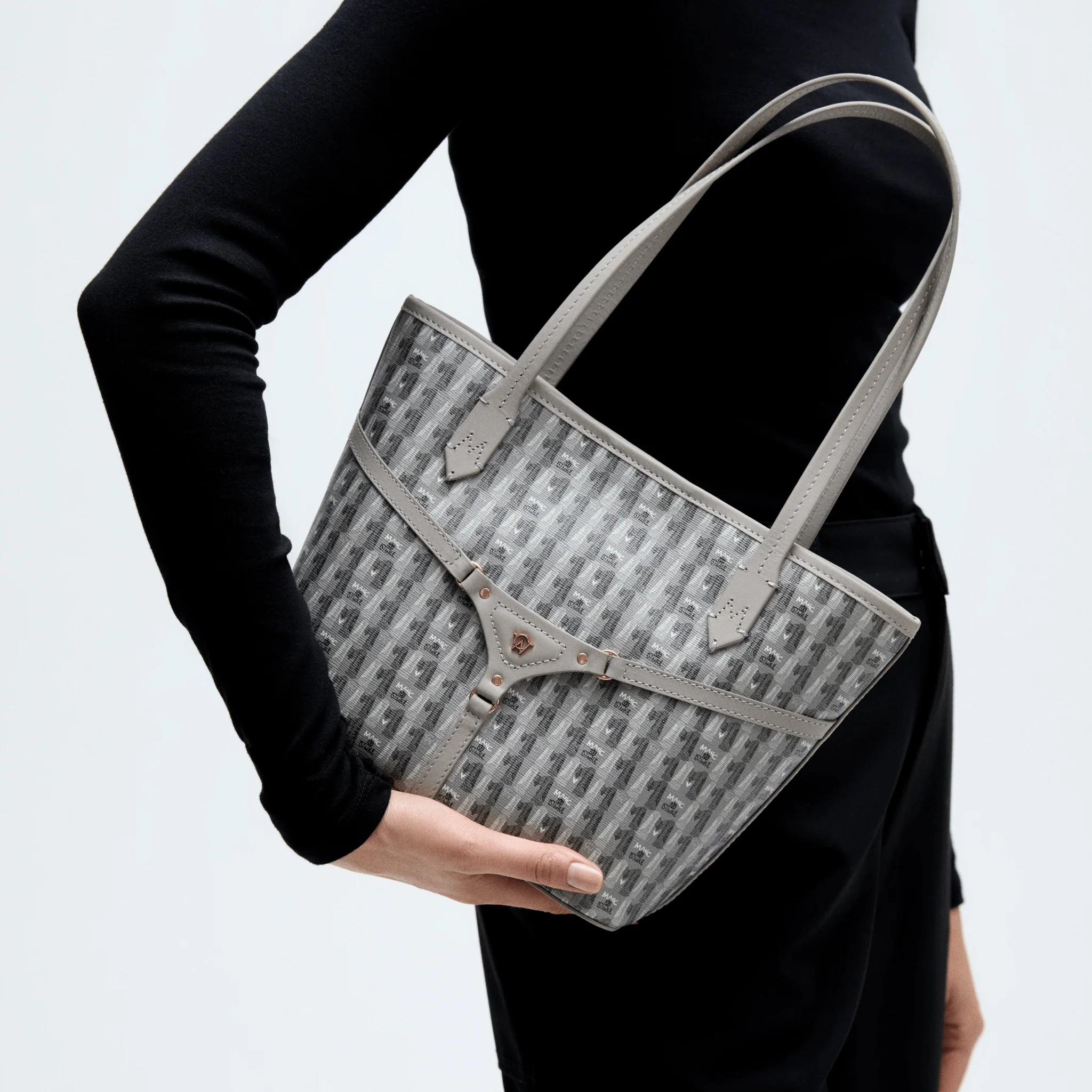 BELLA MINI TOTE - GRAY - Image 6