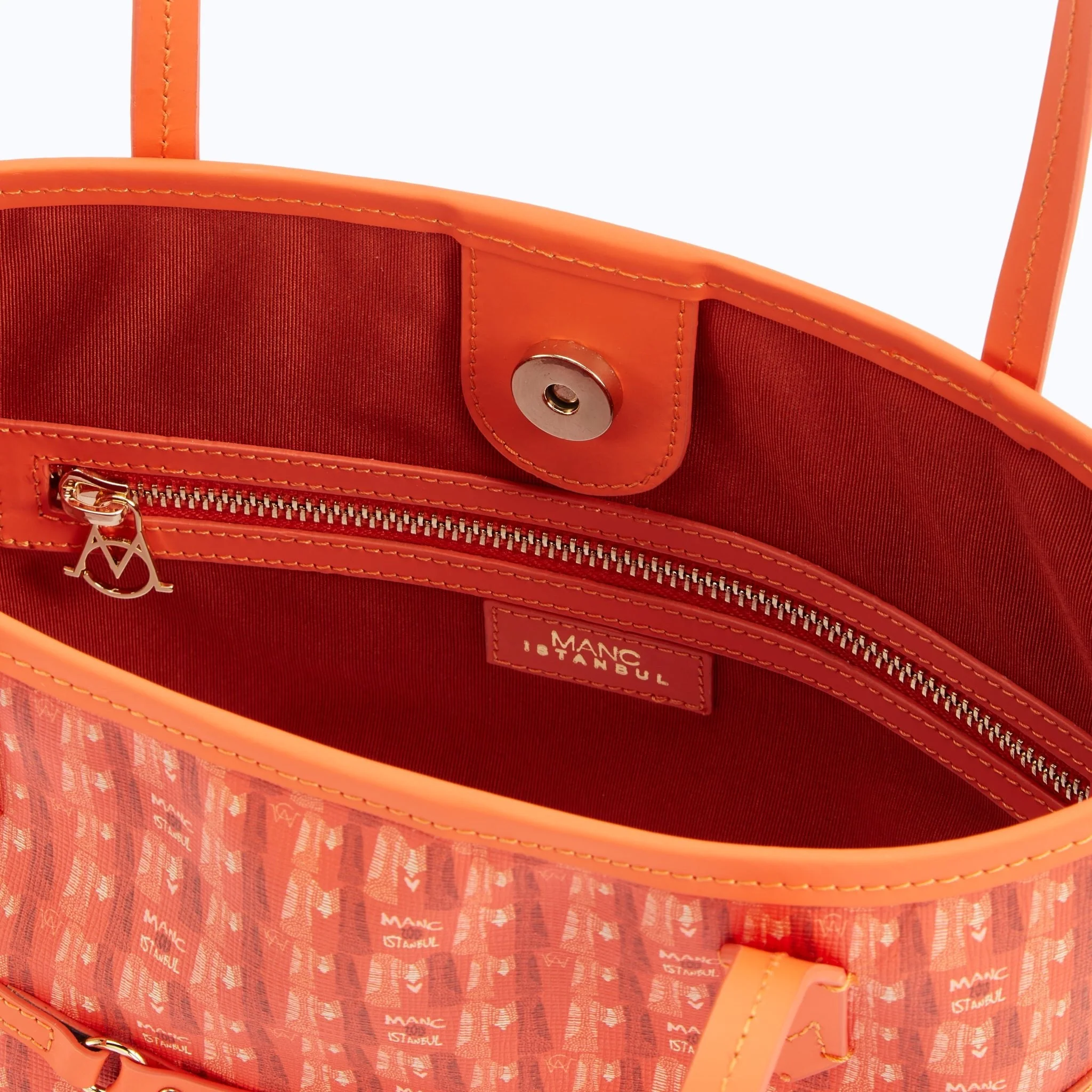 BELLA MINI TOTE - ORANGE - Image 4