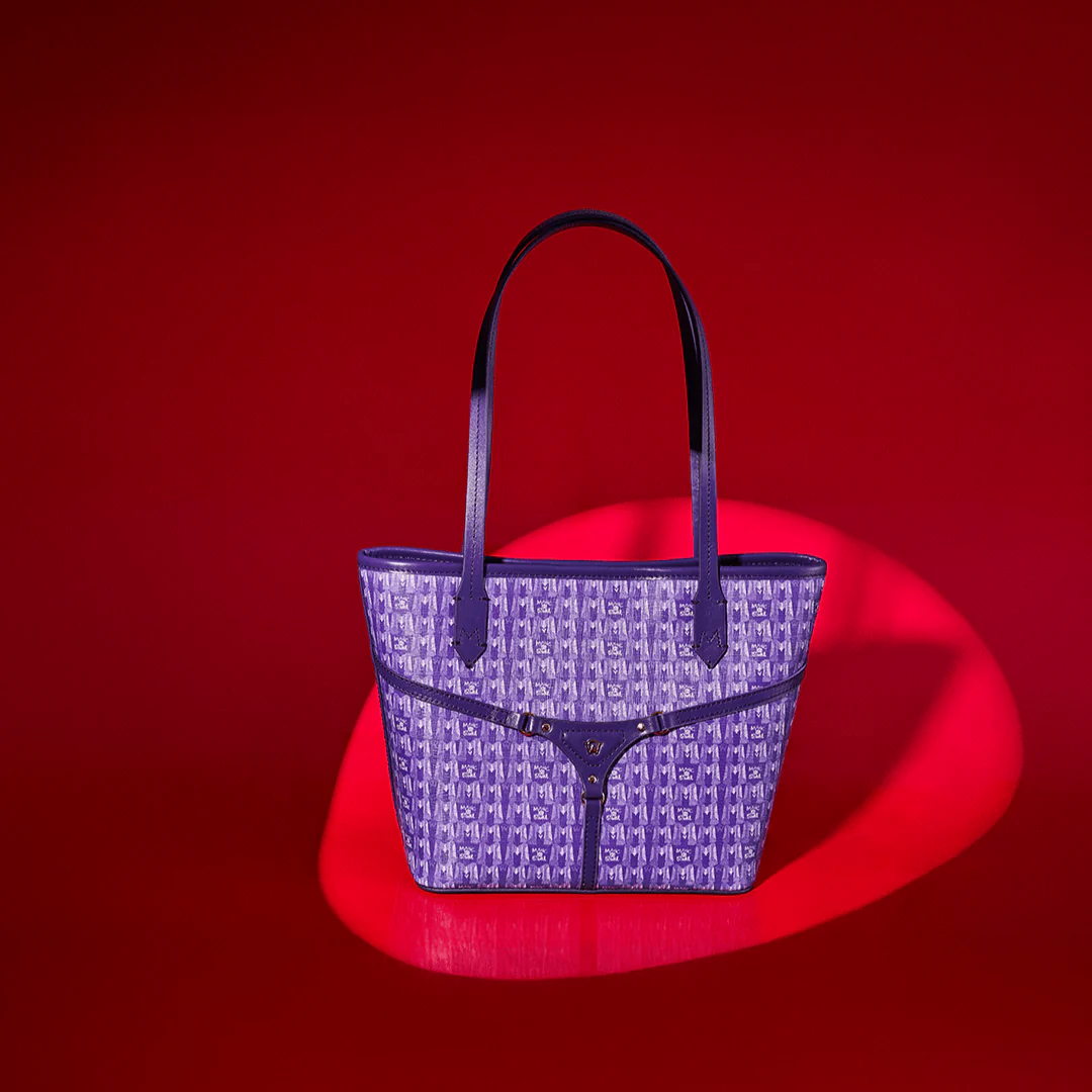 BELLA MINI TOTE - PURPLE - Image 6
