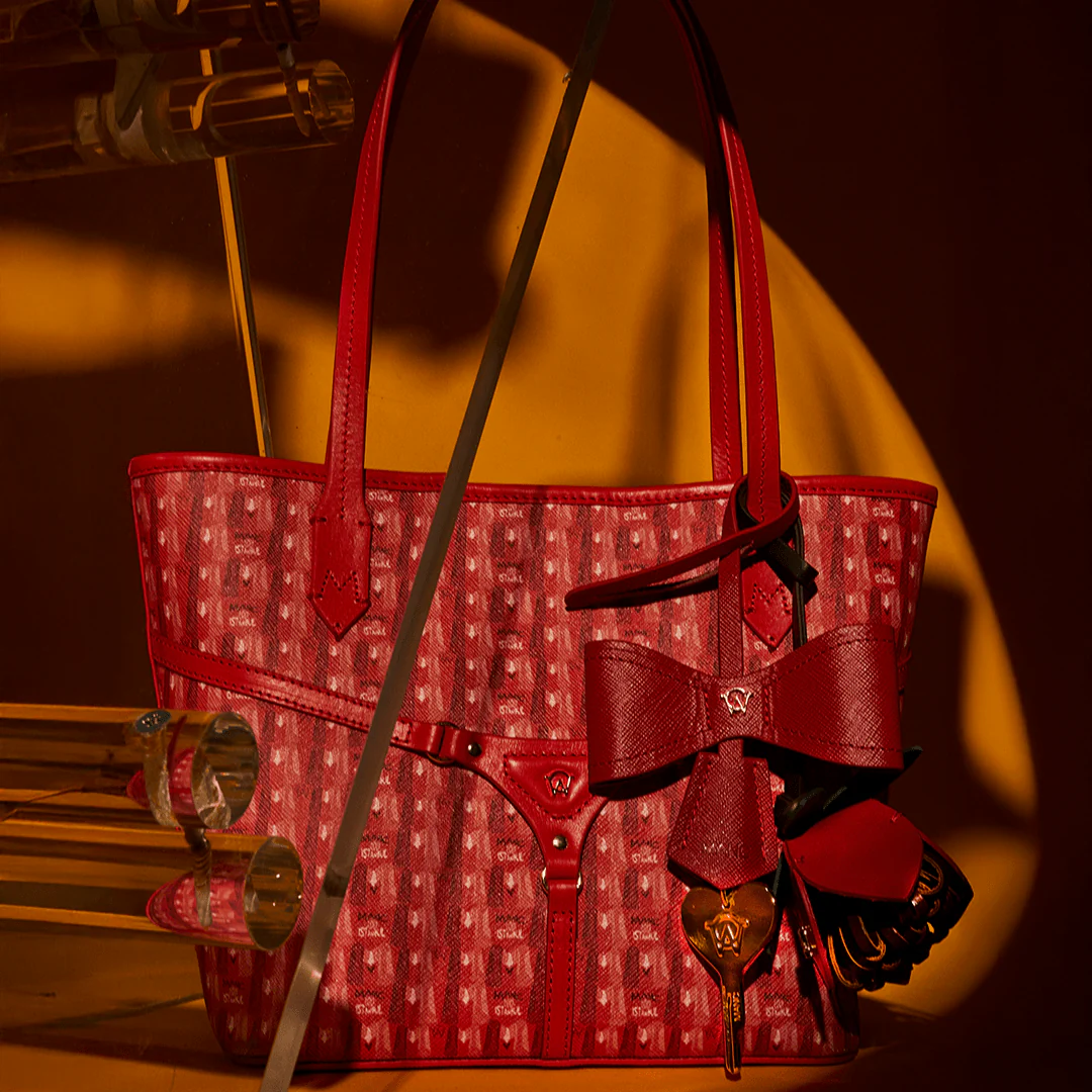 BELLA MINI TOTE - RED - Image 4