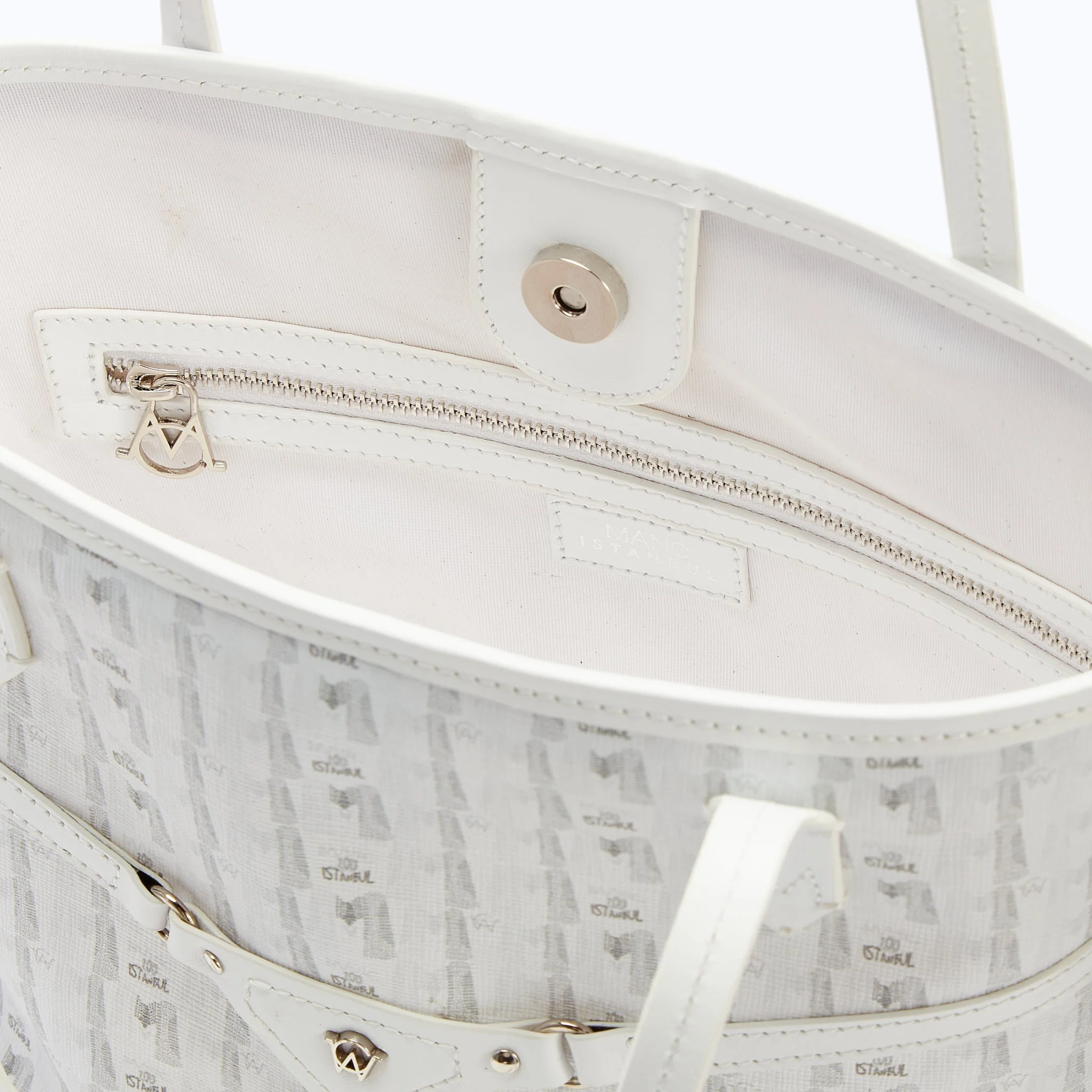 BELLA MINI TOTE - WHITE - Image 4