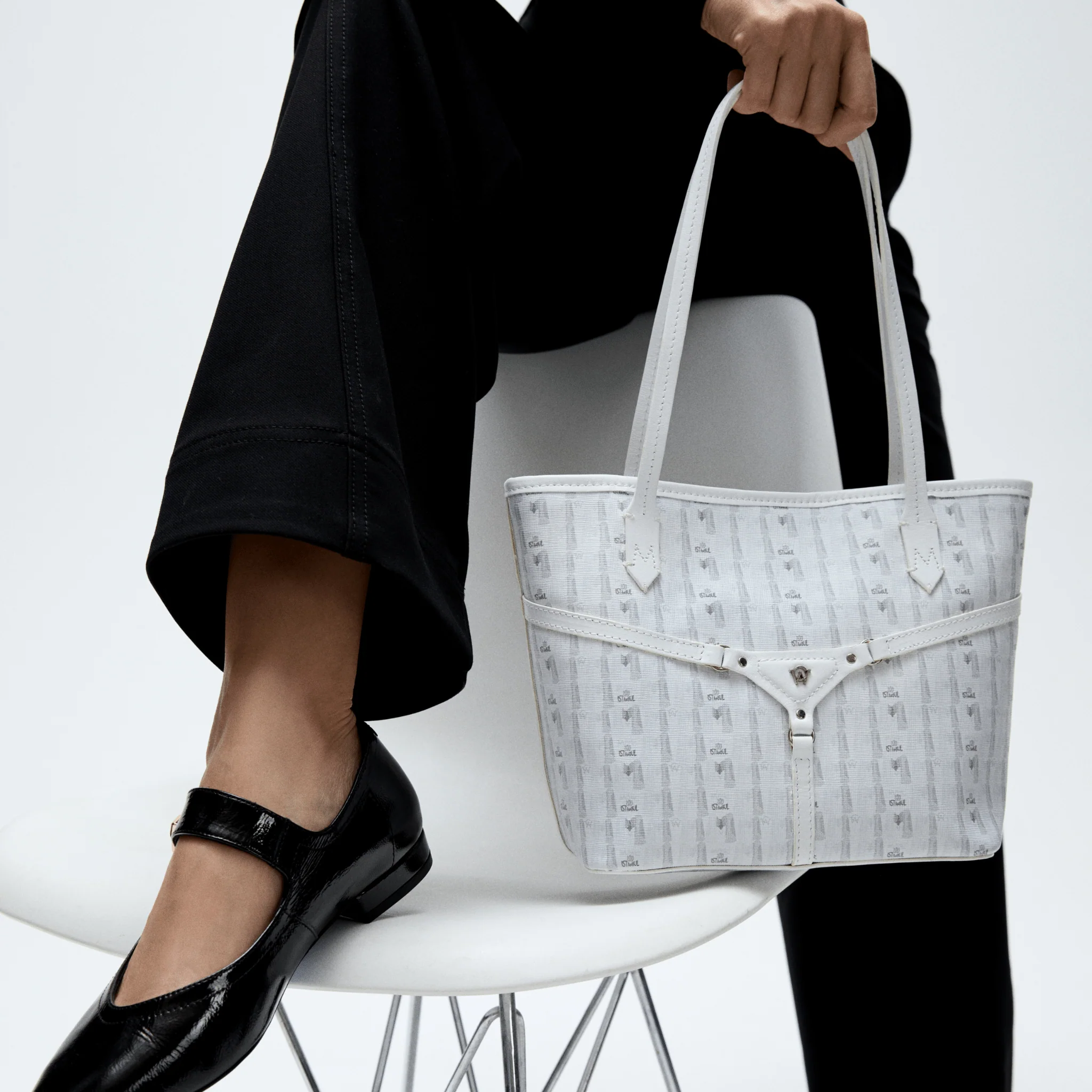 BELLA MINI TOTE - WHITE - Image 6