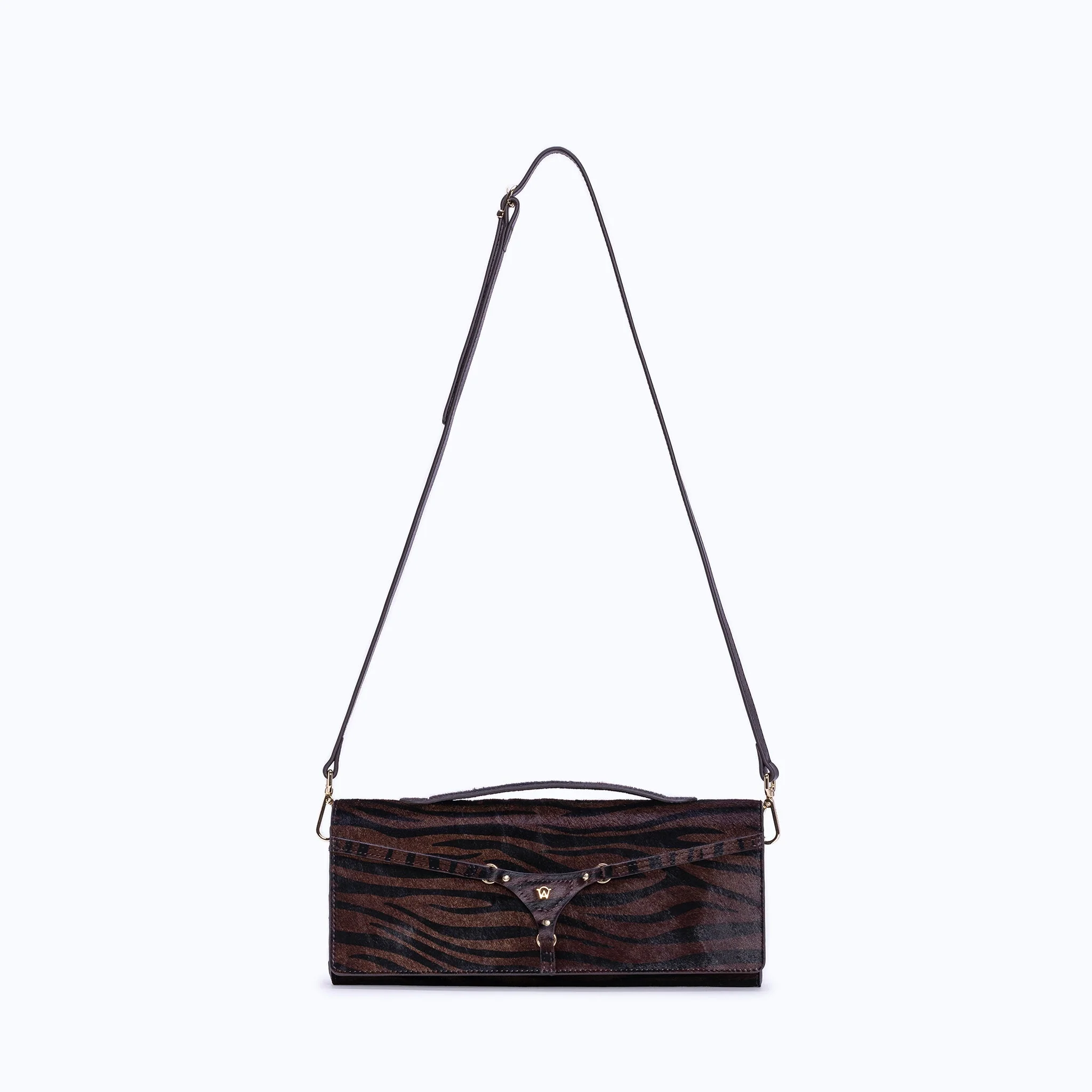 DAPHNE CLUTCH - ZEBRA - Image 4