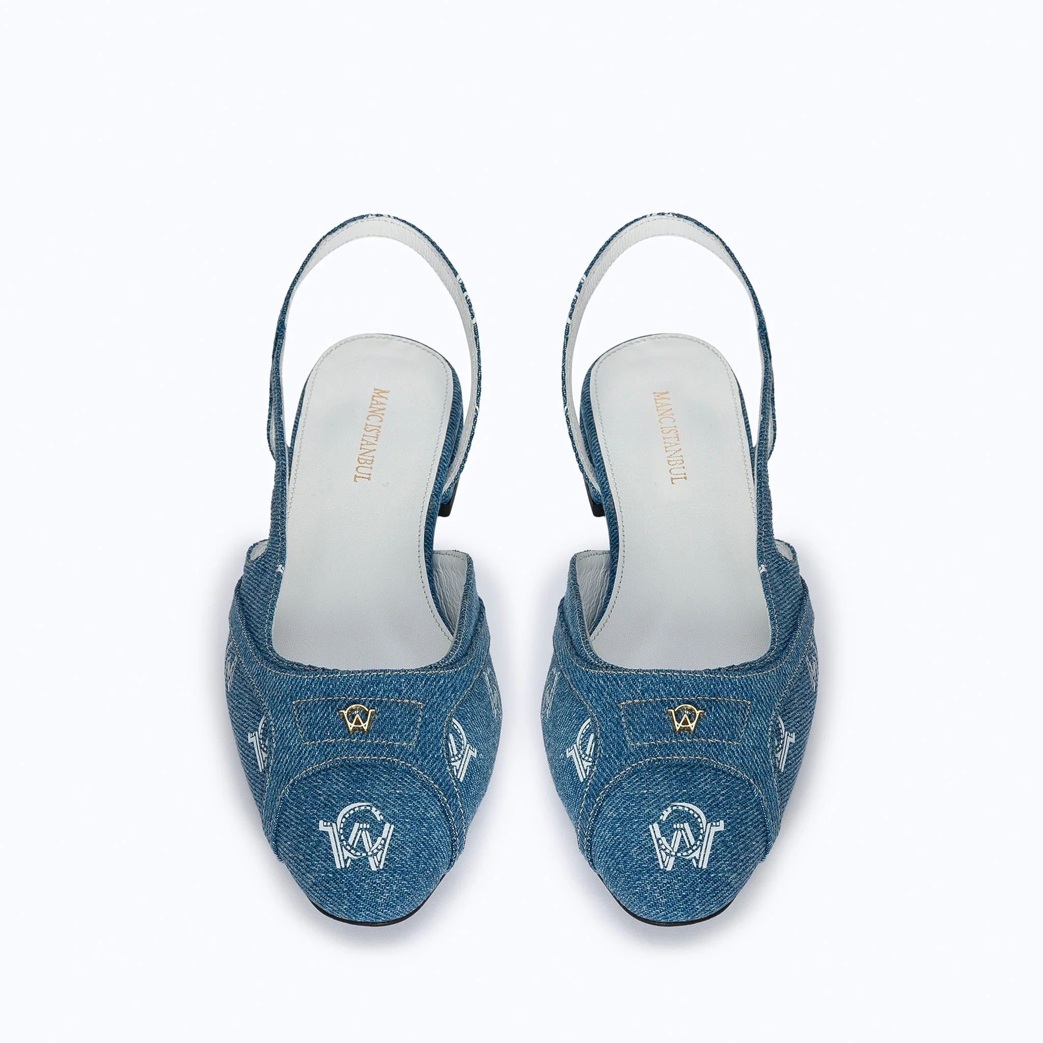 DELINA FLATS - DENIM - Image 3