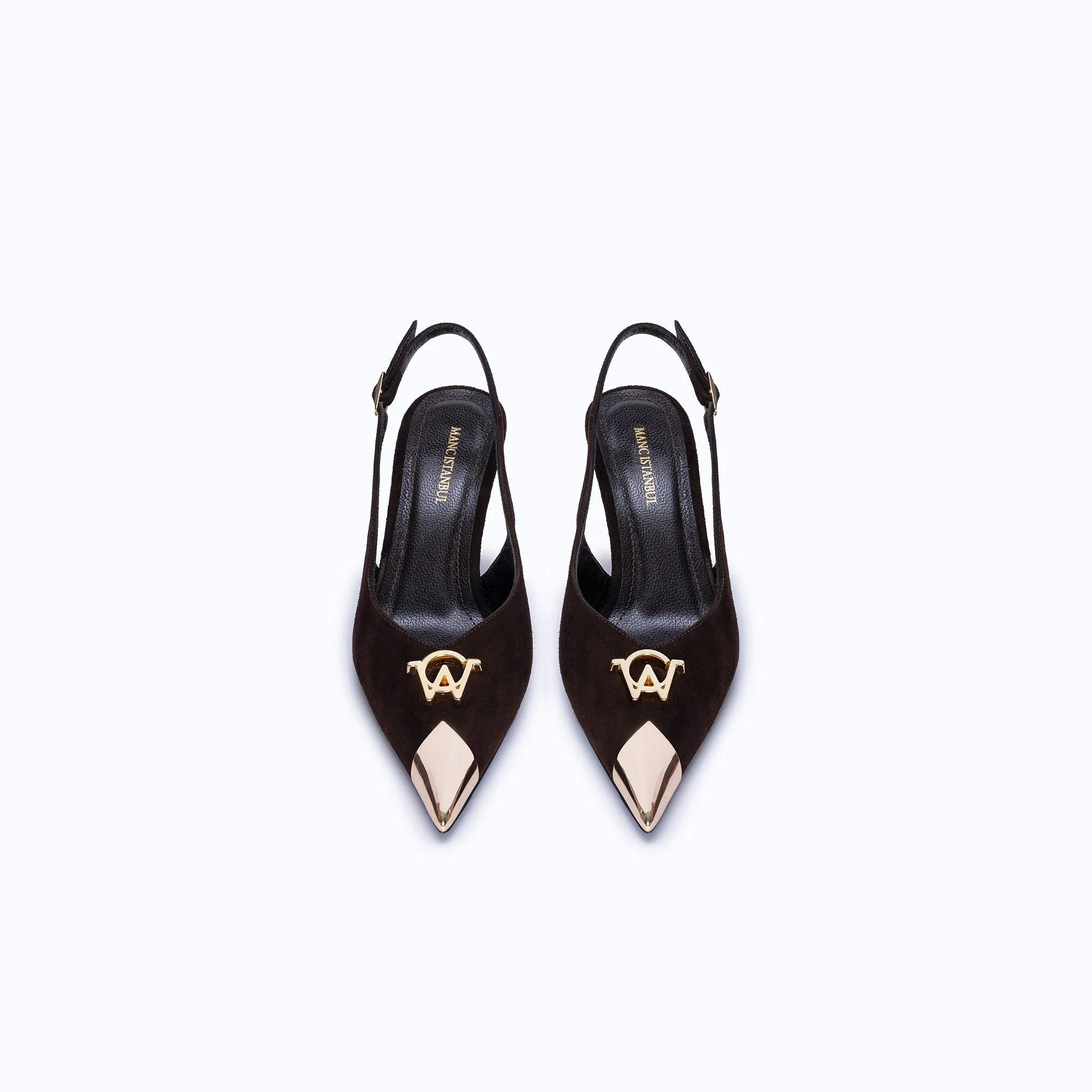 FELICITY KITTEN - DARK SUEDE BROWN - Image 3