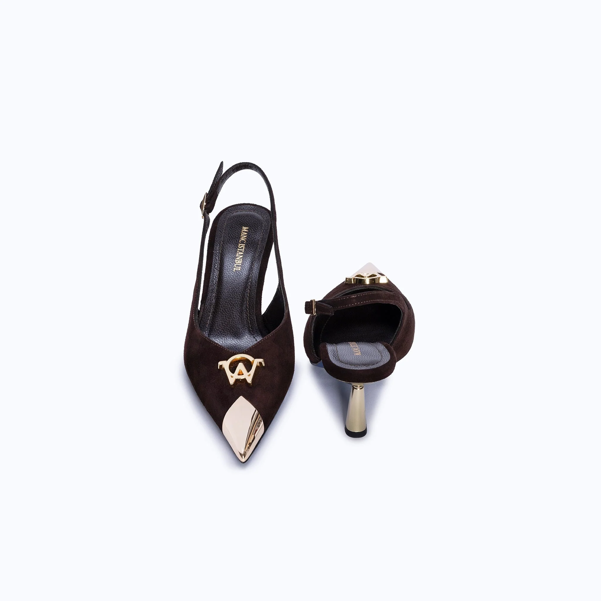 FELICITY KITTEN - DARK SUEDE BROWN - Image 4