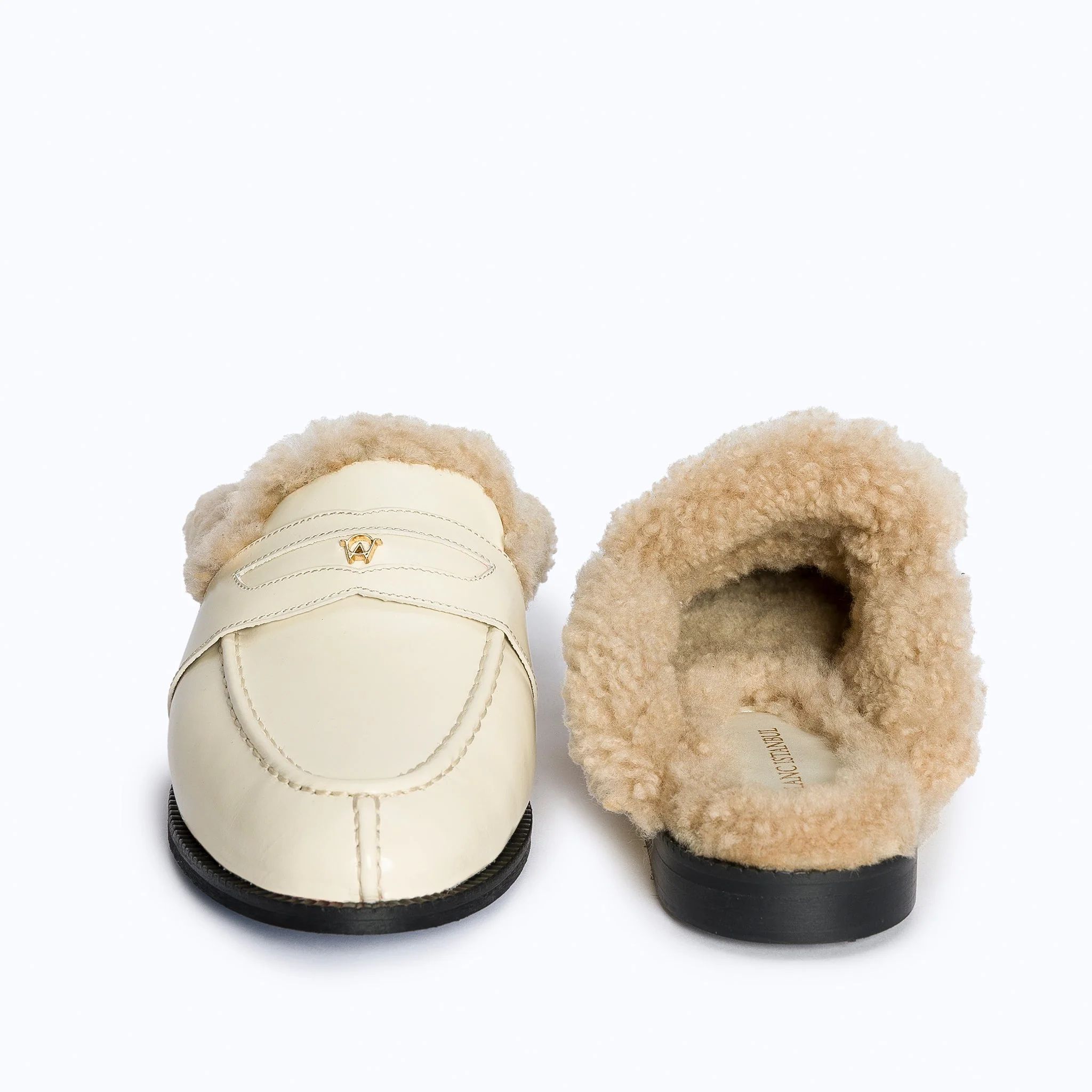 GRACE SLIPPERS - TEDDY VANILLA - Image 4