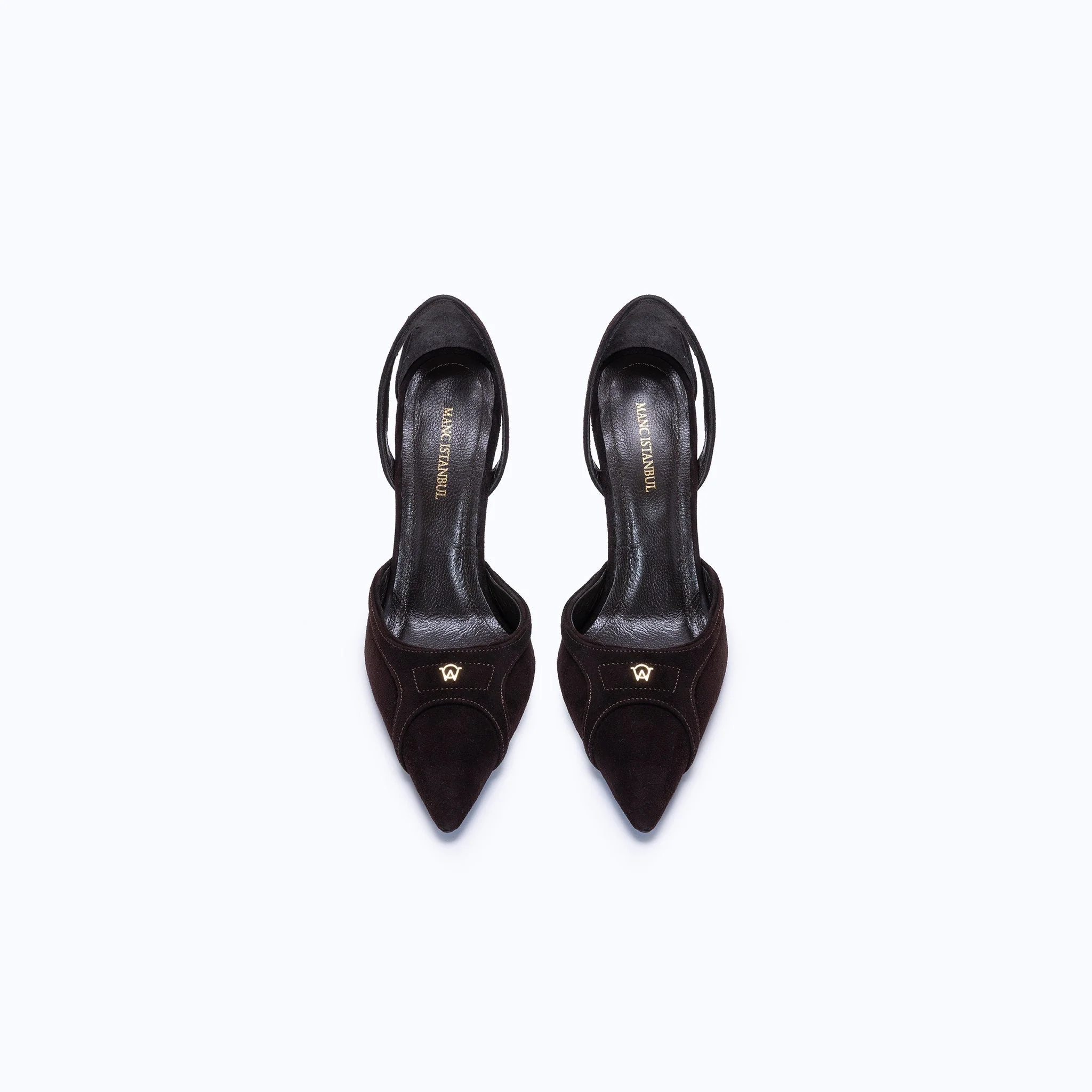 LILITH HEELS - DARK SUEDE BROWN - Image 3