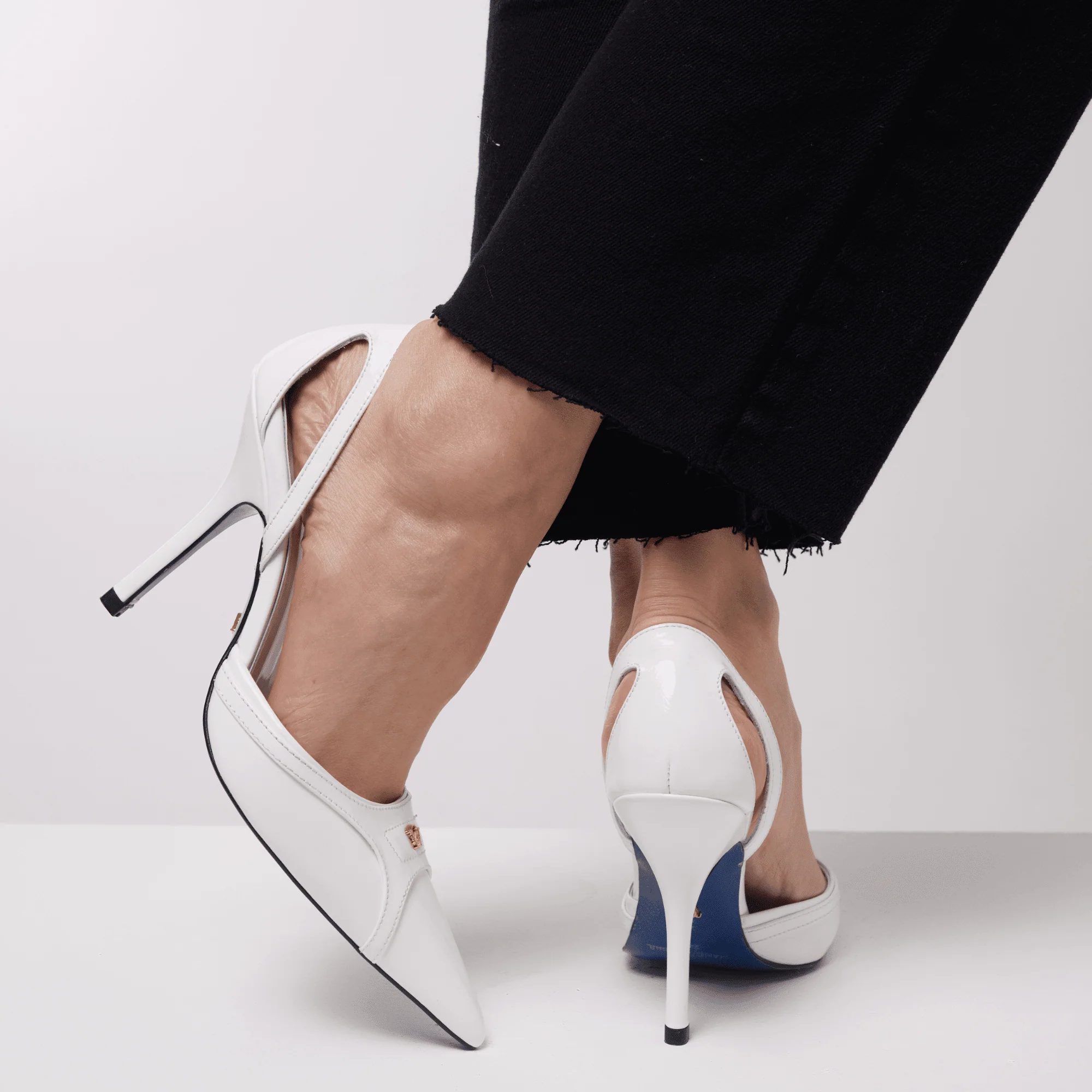 LILITH HEELS - WHITE - Image 7