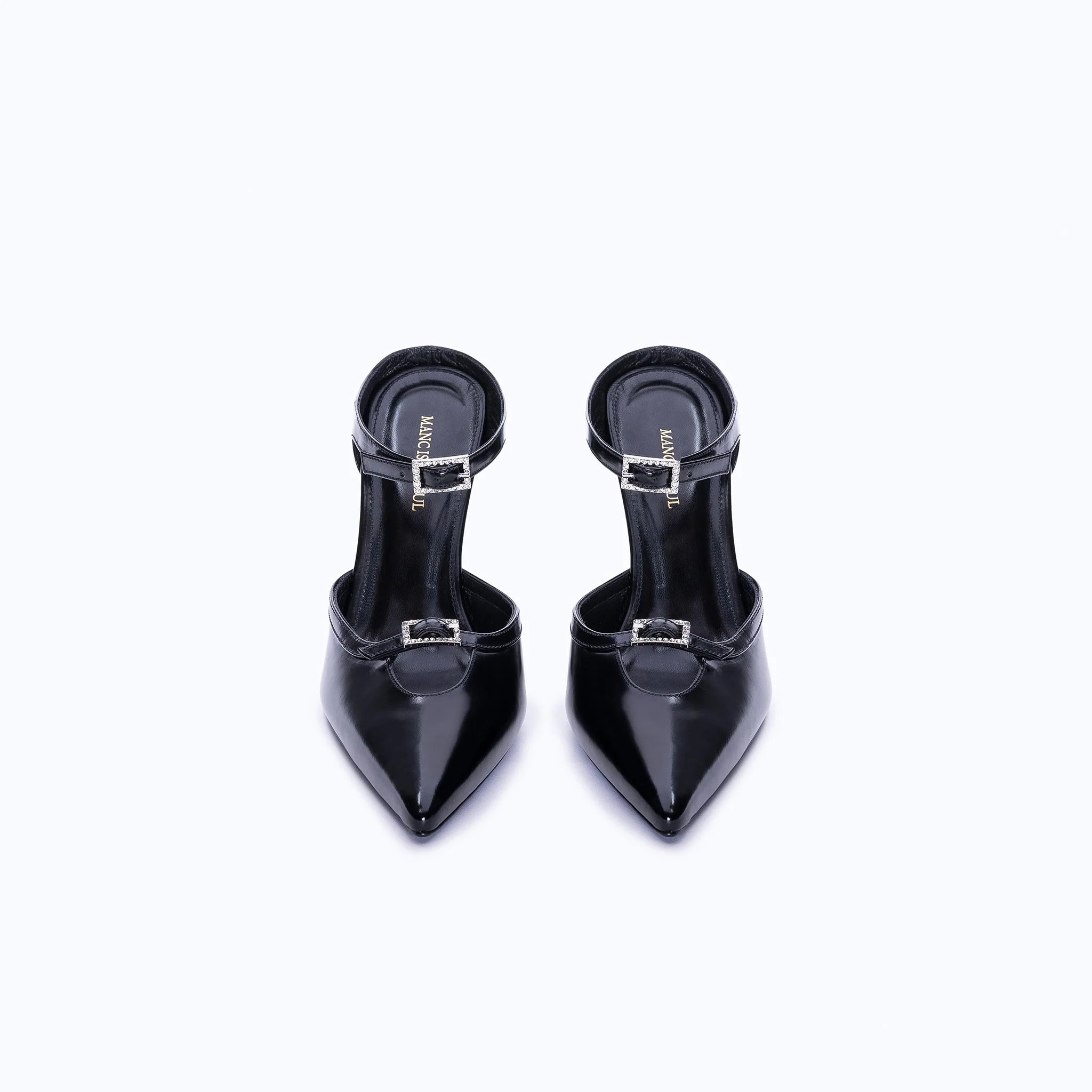 MARGAUX BLACK - WEDGE MULE - Image 3