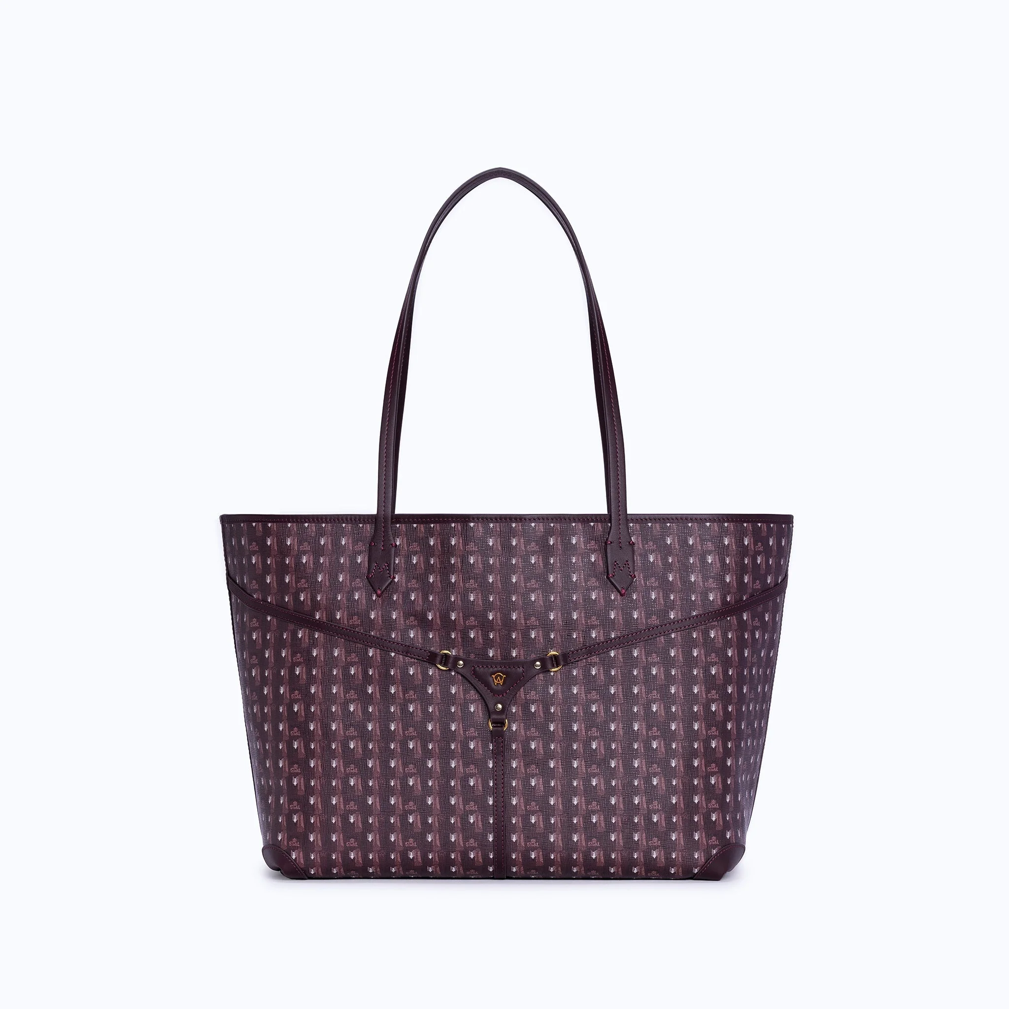 MIRI TOTE - BURGUNDY - Image 6