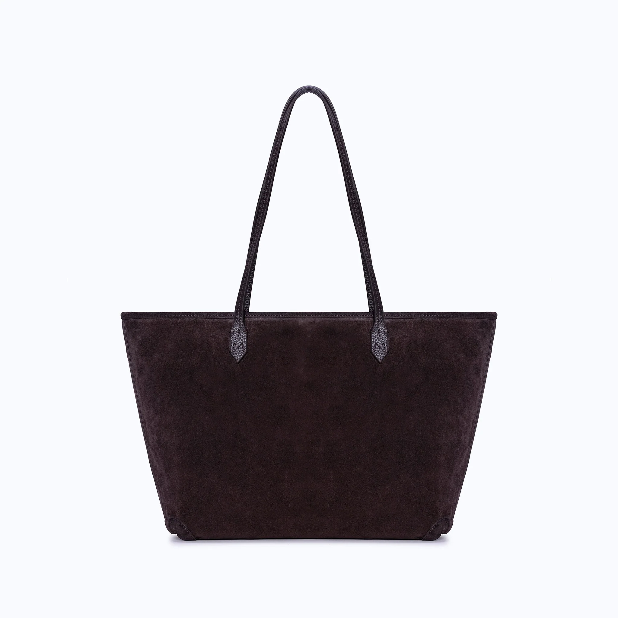 MIRI TOTE - DARK SUEDE BROWN - Image 3