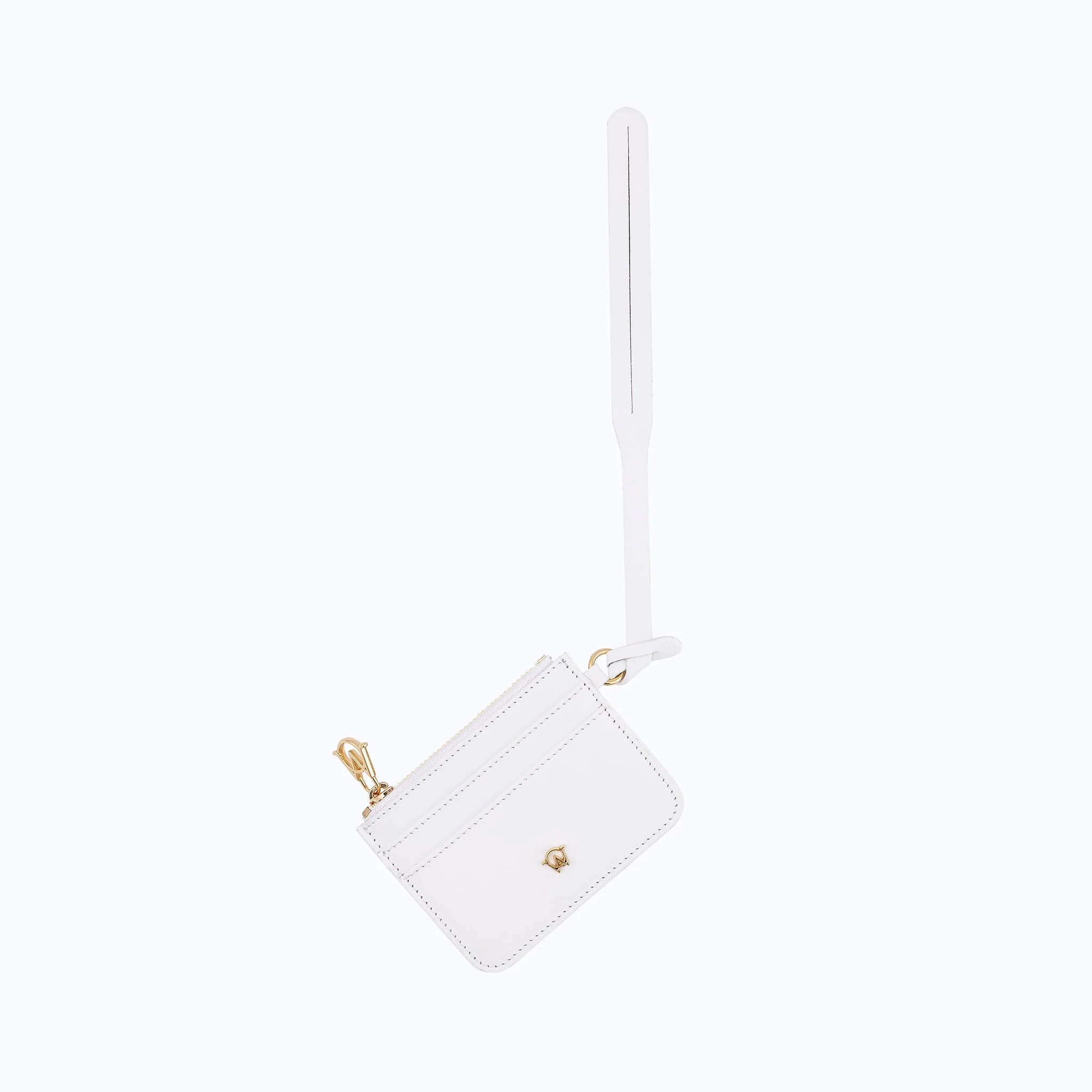SOLID CARD HOLDER - WHITE