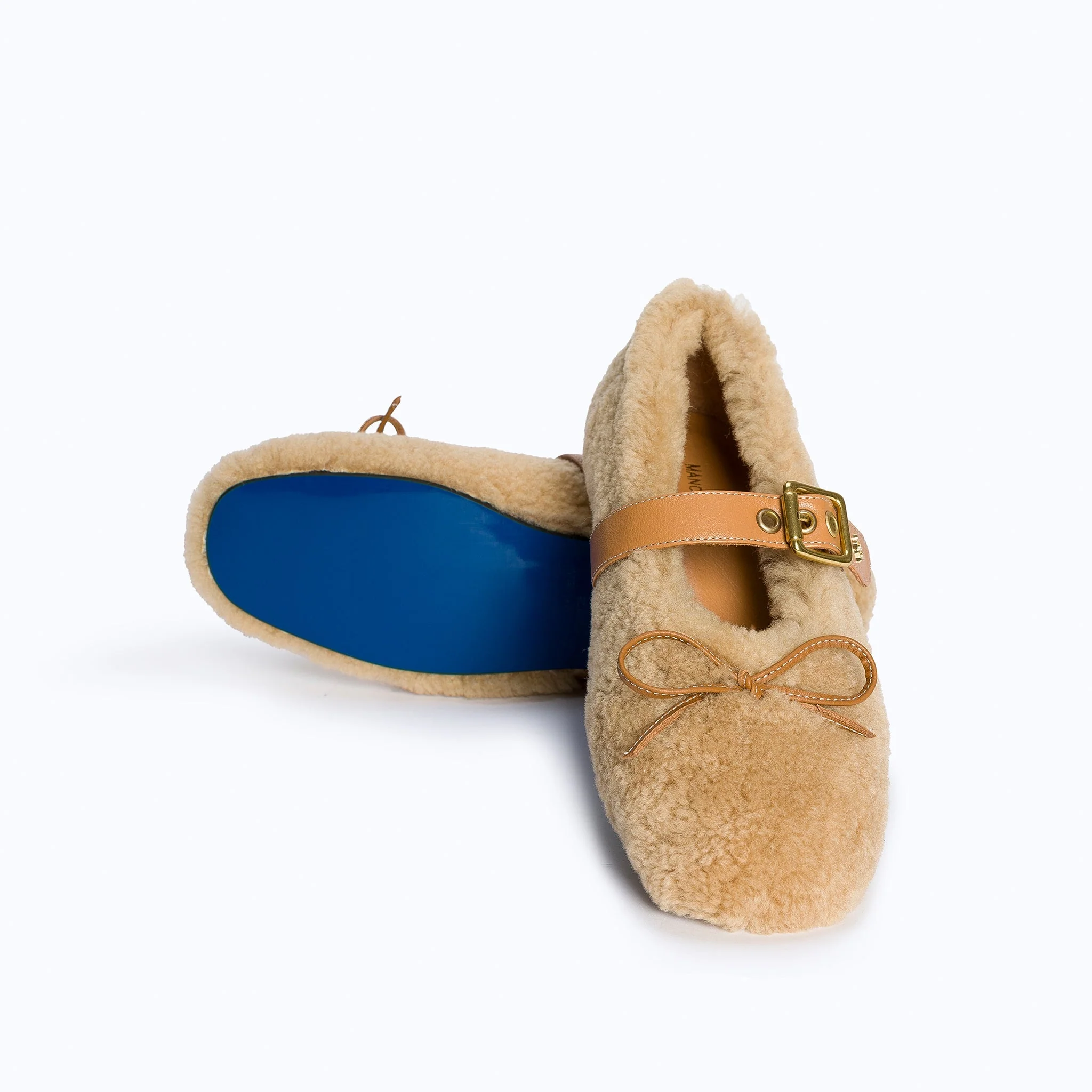 TEDDY BALLERINAS - BEIGE - Image 5